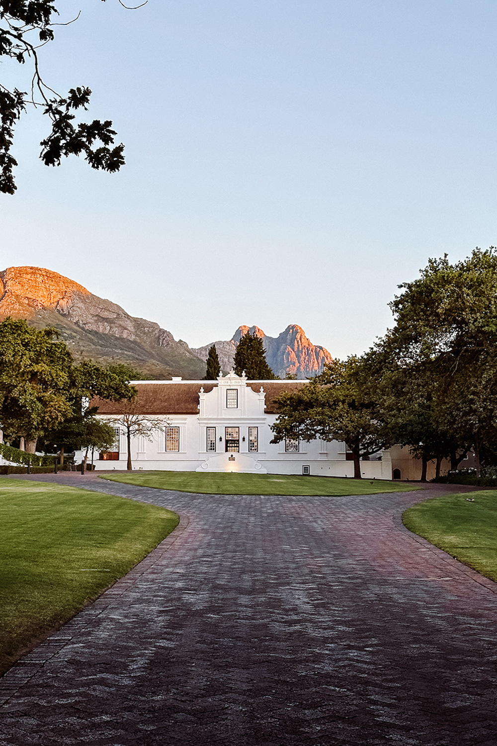 Lanzerac Stellenbosch Western Cape South Africa wine farm review