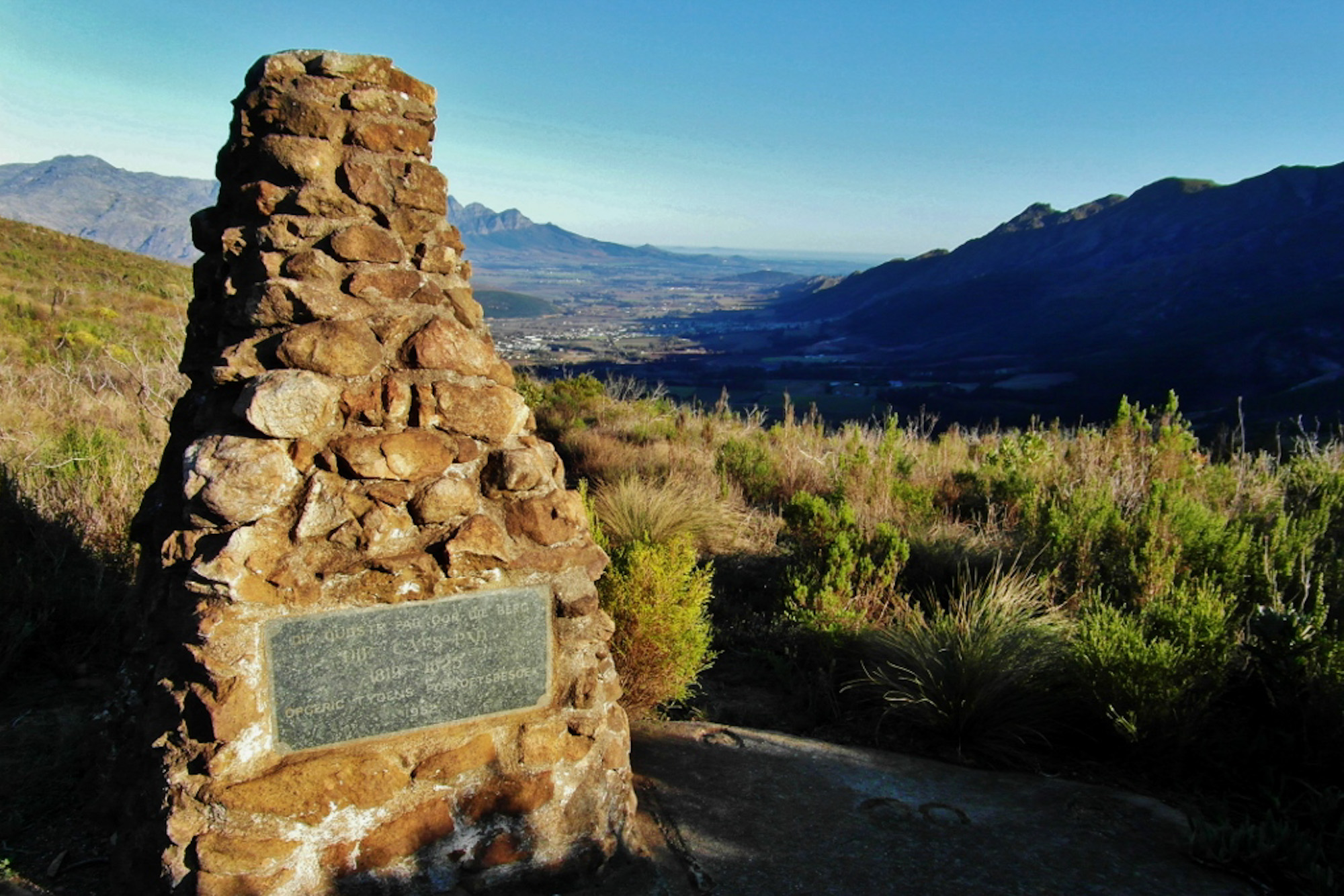 Cat's Tail Path Franschhoek Western Cape South Africa hiking trail review