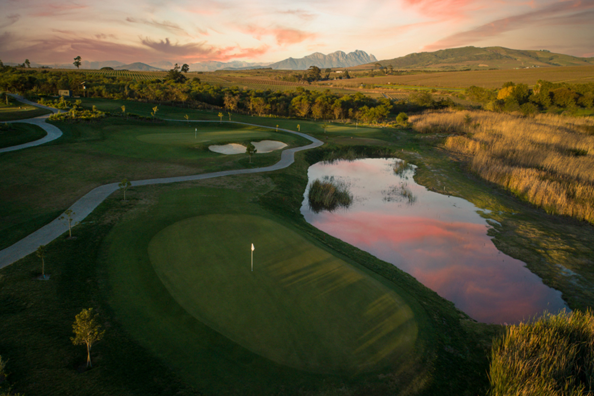 Hazendal Golf Course Stellenbosch Cape Winelands Western Cape South Africa golf course review