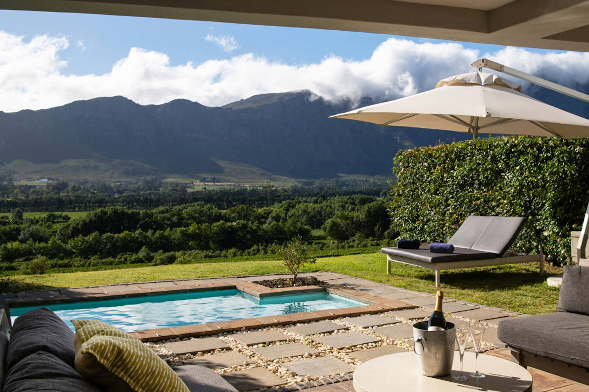 Mont Rochelle Franschhoek Cape Winelands Western Cape South Africa hotel review