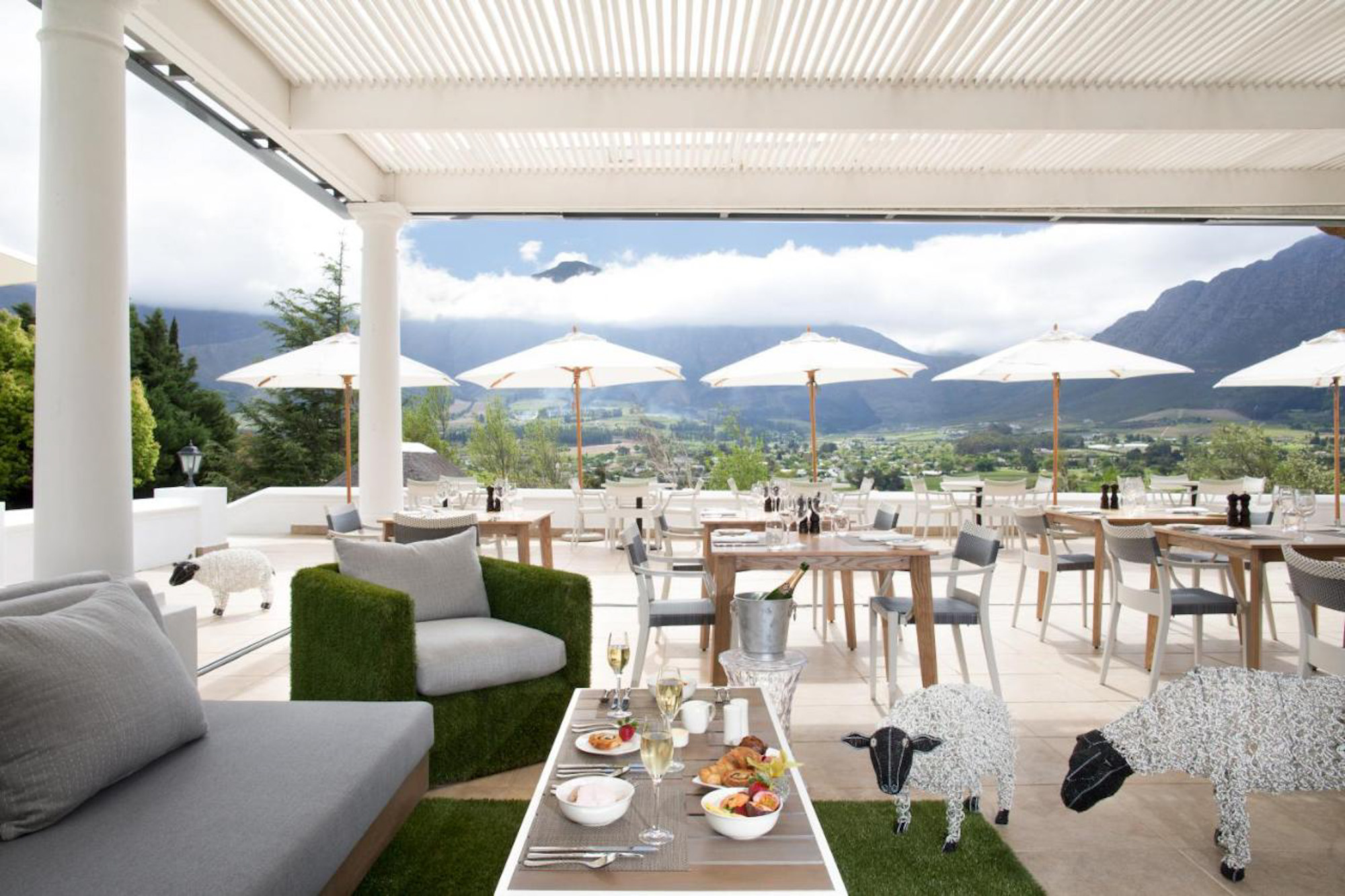 Mont Rochelle Franschhoek Cape Winelands Western Cape South Africa hotel review