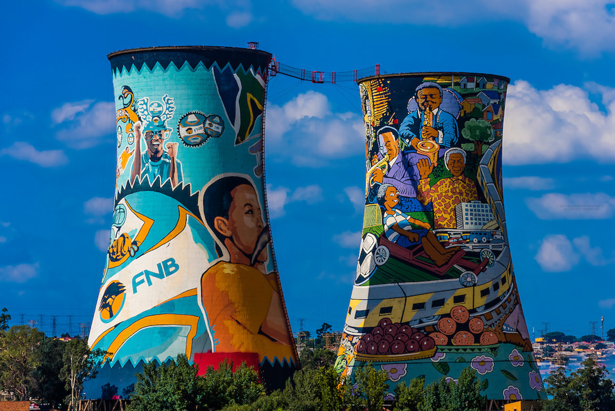 Soweto Towers Johannesburg Gauteng South Africa