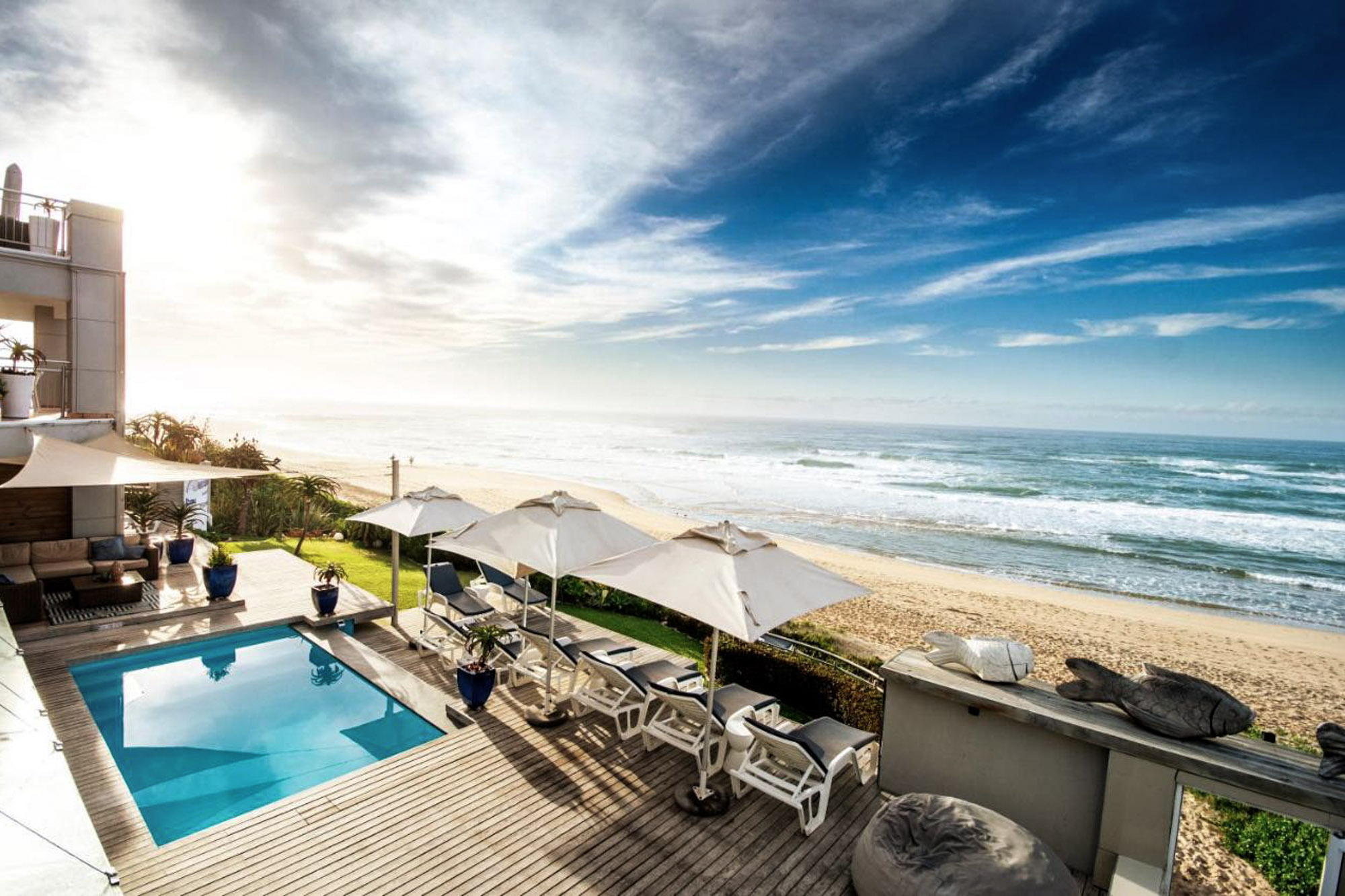 Beach Villa Wilderness Western Cape South Africa hotel review Western Cape South Africa hotel review