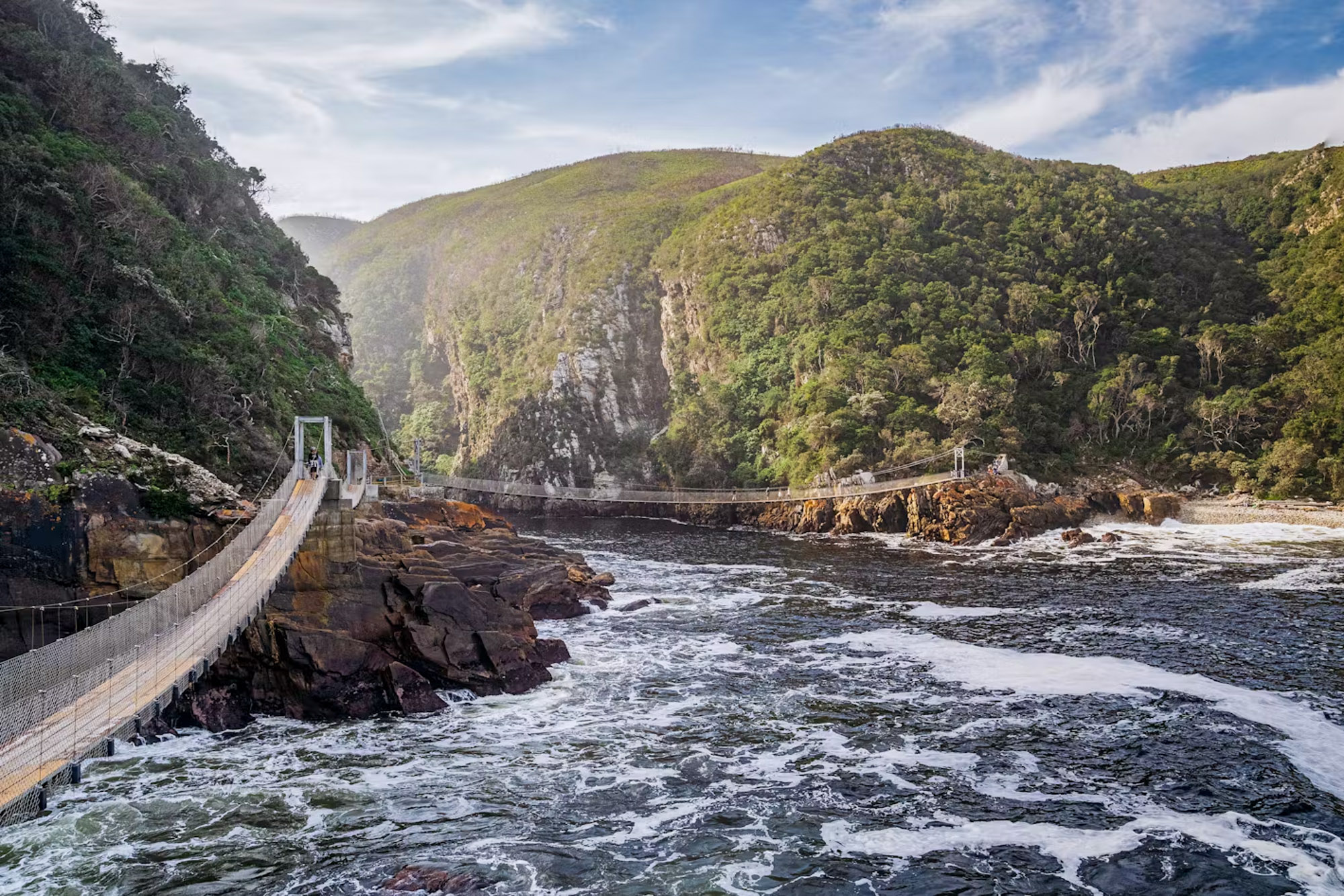 Storms River Mouth Bridge Storm River Eastern Cape South Africa