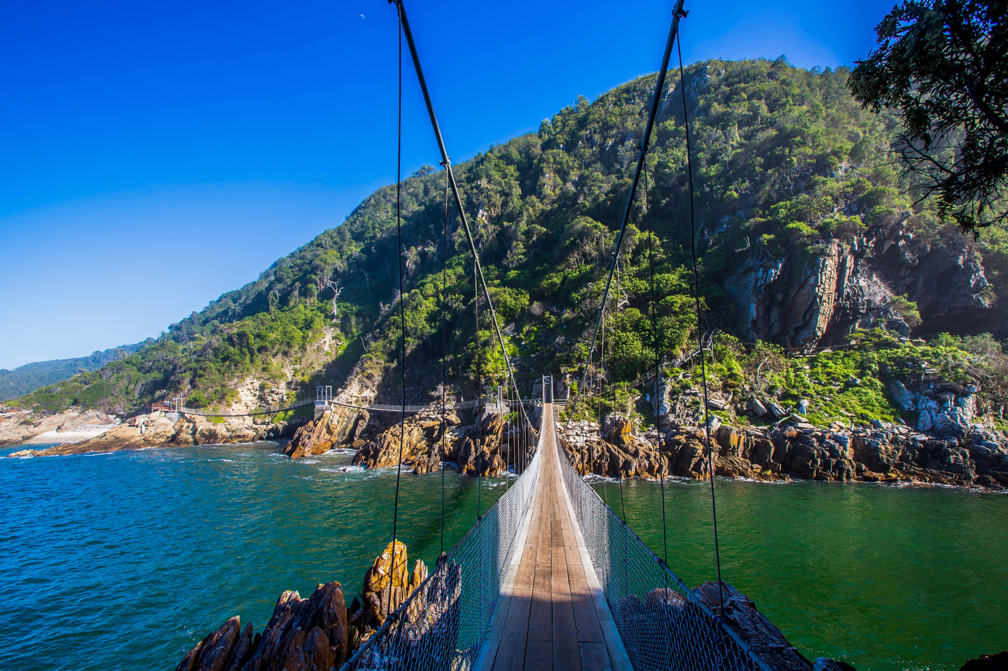 Storms River Mouth Bridge Storm River Eastern Cape South Africa